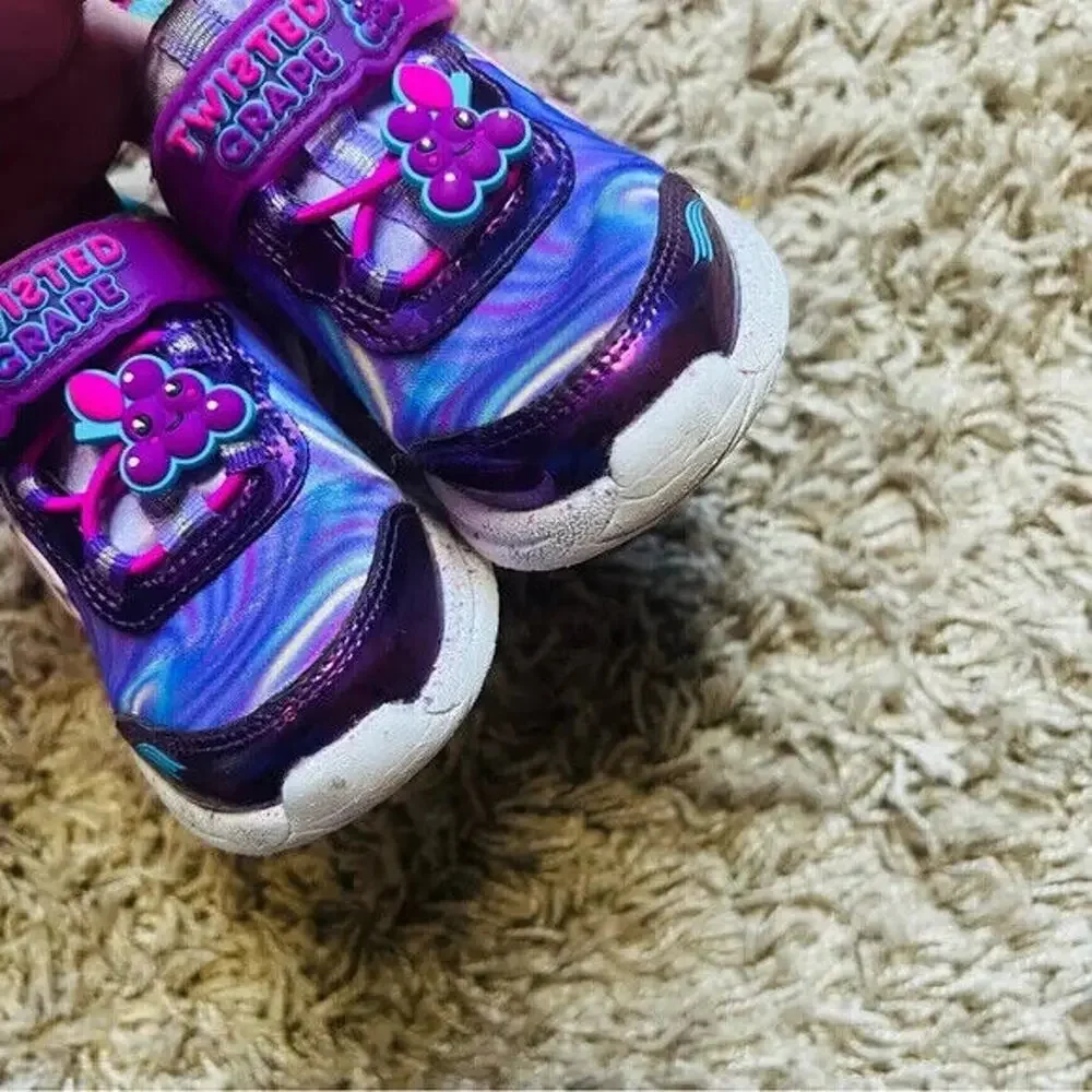 Skechers Toddler Girl's Jumpsters Sweet Kickz Scented Sneakers Size 6